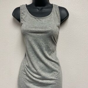Gray Sleeveless Women's Top